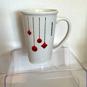 Starbucks Grande Ceramic Christmas Mug Hanging Ornaments Design